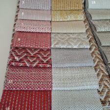 Σύγχρονο ύφασμα καναπέ υψηλής αντοχής σε μίνιμαλ σχεδιασμό