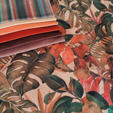 Tropical μοτίβο ύφασμα επίπλωσης