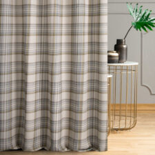 Καρό κουρτίνες με έντονα χρώματα