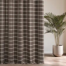 Καρό κουρτίνες με έντονα χρώματα για rustic και country διακόσμηση