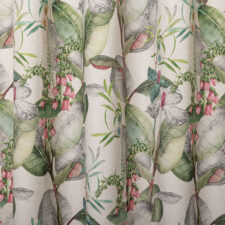 υφασμα με τροπικα φυλλα