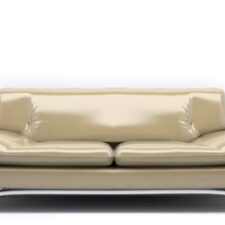 κρέμ γυαλιστερή δερματίνη