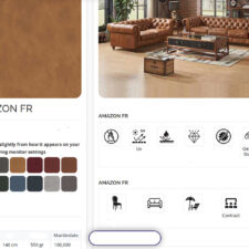 ρουστίκ δερματίνες