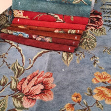 χοντρα λουλουδατα υφασματα