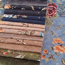 κομποζε λουλουδατα υφασματα