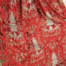 κλασσικό σχέδιο με στρας σε ύφασμα διακόσμησης