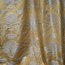 χρυσο Πολυτελές ύφασμα κουρτίνας με elegant αισθητική
