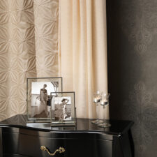 Κλασικό ύφασμα κουρτίνας για κομψή εσωτερική διακόσμηση