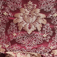 μπορντώ ύφασμα