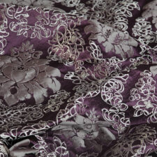 Υψηλής αισθητικής κλασικό ύφασμα κουρτίνας μωβ