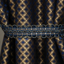 ρομβε Αριστοκρατικό ύφασμα κουρτίνας ιδανικό για κλασική διακόσμηση