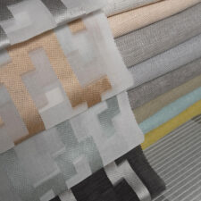 Κουρτίνες δαντέλα πολυτελείας με κομψό σχέδιο