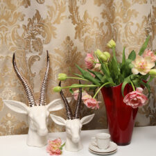 Πολυτελές ύφασμα κουρτίνας με εκλεπτυσμένη υφή