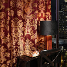 Κλασικό αριστοκρατικό ύφασμα κουρτίνας για σαλόνι