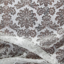 Ανάλαφρη νταμασκ δαντέλα πολυτελείας με φως