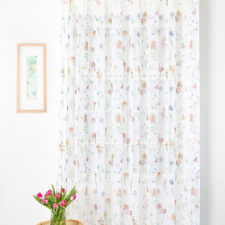 σαλονατη φλοραλ κουρτινα