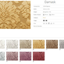 Κλασικό διακοσμητικό ύφασμα επίπλωσης υψηλής ποιότητας