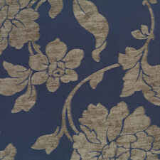 μπλε Floral ύφασμα επίπλωσης για πολυθρόνες και καναπέδες